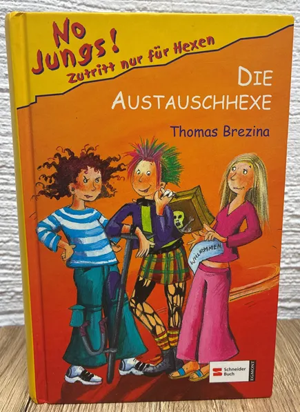 Buch No Jungs Zutritt nur für Hexen Die Austauschhexe neu